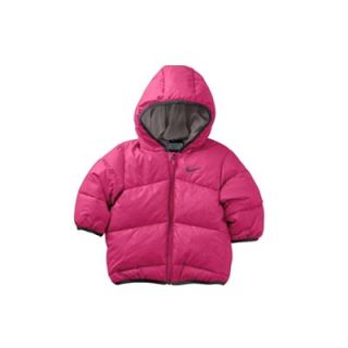 New Nike Baby Warm Winter Padded Jacket Infants Unisex Puffer Hooded Blue Pink
