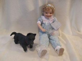 Shirley Temple Doll Dog My Friend Corky Danbury Mint Clothes New