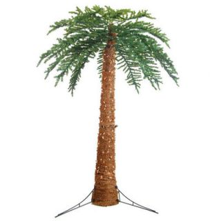 Sterling Inc 10 Green Large Artificial Pre Lit Palm Tree with 1100 Clear Lights