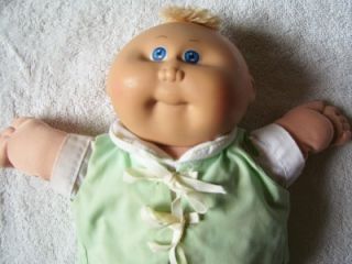 Vintage Baby Boy Cabbage Patch Doll Original Clothes 1978 82 Signed