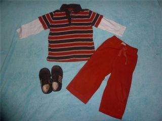 Baby Boys Fall Winter Clothes Outfit Lot 24 2T Months Great Brands