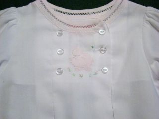 Preemie Petit Ami Boy Girl 2pc Layette Bags w Shadow Stitched Lambs Reborn