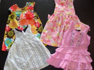 35pc Used Baby Girl 18 24 Months Lot Spring Summer Clothes Dresses Shoes Tops