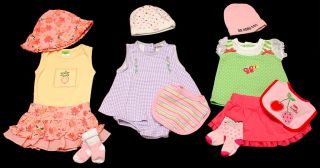 Baby Girl Clothes Lot Newborn 0 3 Months Nike Gap Old Navy Sock Bibs Hats