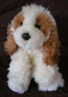 Stuffed Plush Puppy Dog Russ Puddin Animal Brown White