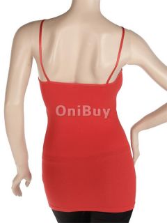 High Quality Sexy Women Cotton Straps Tank Top Cami Camisole Vest Basic T Shirt