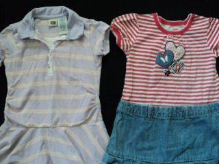 40 PC Used Baby Girl Toddler Size 2T 24 Months Spring Summer Clothes Lot 2 Yrs