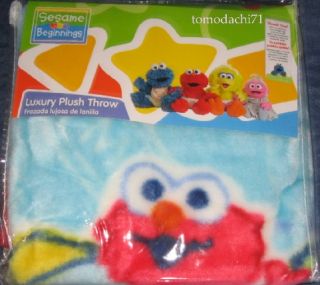 Baby Sesame Street Beginnings Elmo Plush Blanket