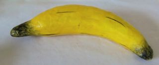 Realistic Fake Faux Fruit Food Banana Paper Mache