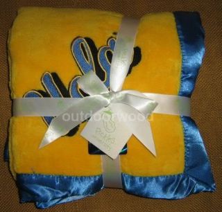 Pickles University of California Los Angeles Embroidered Baby Blanket