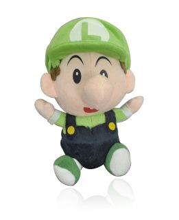4pcs New Super Mario Brothers Plush Figure 7" Baby Waluigi Wario Luigi Mario