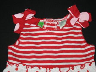 New "Elmo Polka Dot" Dress Girls Summer Clothes 2T Spring Toddler Sesame Street