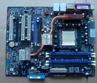 Working Asus A8N32 SLI Deluxe AMD Socket 939 PCI Express Motherboard