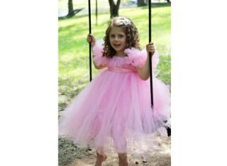 Pink Fancy Princess Dress Birthday Girls Costumes Girls Tutu Dresses