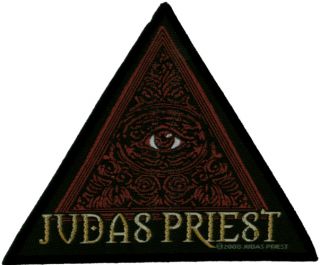Judas Priest Nostradamus Eye Woven Sew on Patch SP182