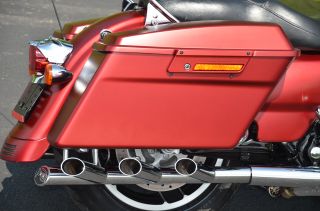 2009 Red Hot Denim Harley Davidson Street Glide Streetglide FLHX EXTRAS 5K