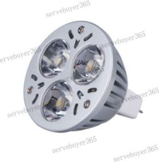 MR16 Socket Energy Saving LED Spot Spotlight Light Bulb Lamp Warm White 12V 3W