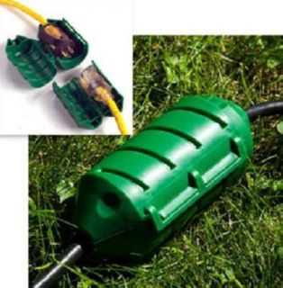 Farm Innovators CC 2 Cord Connect Water Tight Extension Cord Cover Green