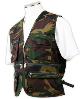 Mens Sleeveless Sport Vest Mulit Pockets Fishing Hunting Hiking Vests Waistcoat