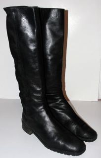 Stuart Weitzman 5050 50 50 Fashion Knee High Boots Black Women Shoes 9 $650