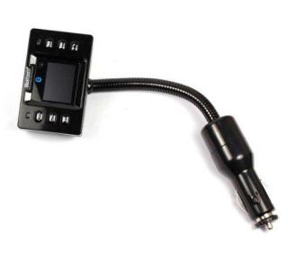 Bluetooth Car Kit FM Transmitter Phone Hands Free  Player Remote Control