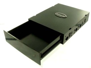 New Black Desktop PC 5 25" Drive Bay Storage Drawer Box