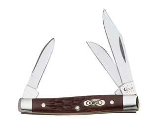 Case XX 081 Brown Working Knives Small Stockman Pocket Knife