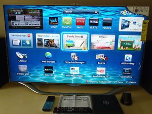 2012 Samsung UN46ES8000 46" Full 3D 1080p HD LED LCD Internet TV Vioce Motion