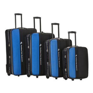Rockland Polo Equipment 4 Piece Upright Luggage Set