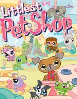 32pg Littlest Pet Shop Coloring Activity Book w Stickers Bookmark Cut Outs