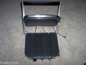 Cuisinart GR 4 5 in 1 Griddler Grill Panini Press Indoor Electric Griddle