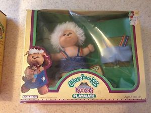 Vintage 1984 Cabbage Patch Kids Koosas Toy Doll w Original Box