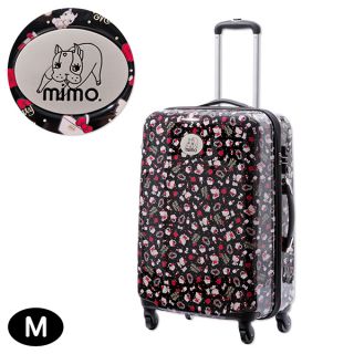 New Hello Kitty x MIMO Zip Around Travel Carry Bag Luggage Suitcase Medium TSA