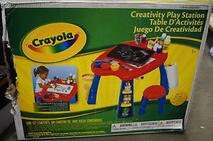 Crayola Creativity Play Station Table for Kids Children Toys Arts Crafts Artist