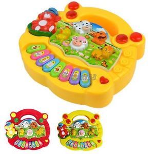 New OK Popular Kid's Animal Farm Piano Music Toy Developmental Toy Baby Toy