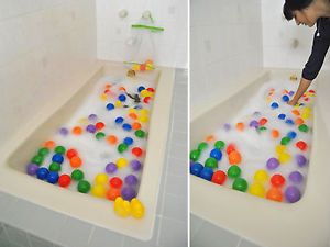 25 Pcs Colorful Soft Plastic Ocean Fun Ball Balls Kids Tent Swim Pit Toys Game G