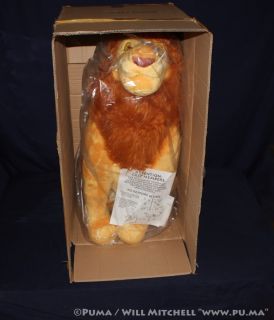 The Lion King Huge 34" Jumbo Mufasa Plush Stuffed Toy Disneystore