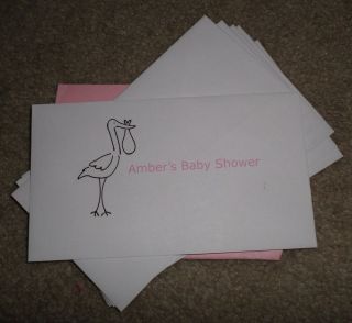Pass The Envelope Baby Shower Game for Up to 50 Players