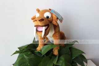 Saber Toothed Tiger Diego "Ice Age 3" Stuffed Plush Doll Toy Kids Birthday Gift