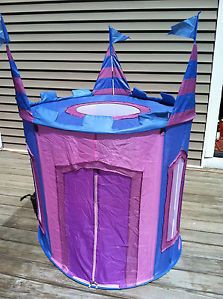 Indoor Outdoor Portable Princess Castle Kids Tent Play House Toy in Bag