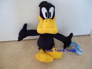 Looney Tunes Daffy Duck Plush Soft Toy 35cm BNWT