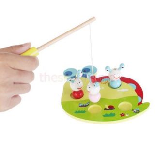 Cool Cute Creative Education Children Magnetic Snails Fishing Puzzle Games Toy
