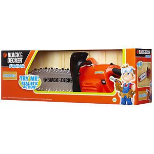 Black and Decker Junior Outdoor Tool Set Chainsaw Kids Toy