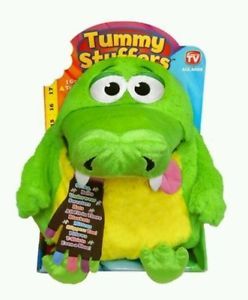 Tummy Stuffers Green Gator Alligator Plush Toy Kids Boys Girls as Seen on TV New