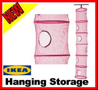 IKEA Hanging Toy Storage Organiser Kid Baby Child Pink