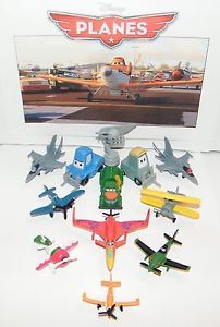 Disney Planes Deluxe Figure Set Toy Playset of 12