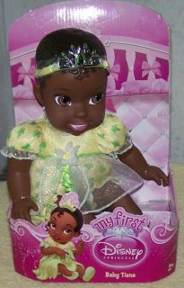 Disney My 1st Disney Princess Baby Tiana Doll New