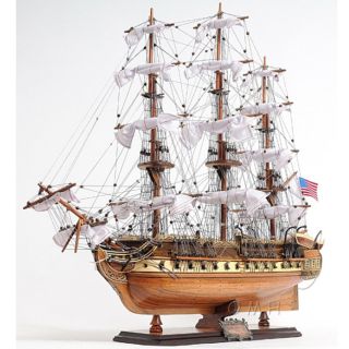 Details about USS Constitution Wooden Ship Model, from Brookstone