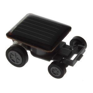 Mini Solar Powered Robet Racing Racer Car Toy Auto Fun Gadget for Children Kids