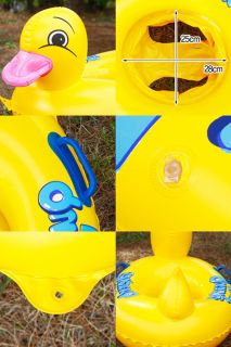 Inflatable Float Tube Raft Ring Seat Baby Kids Swimming Toy Boat Water Play